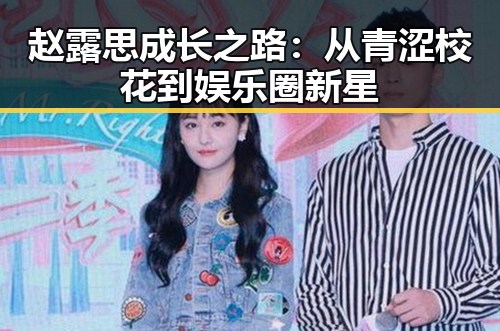 赵露思成长之路：从青涩校花到娱乐圈新星